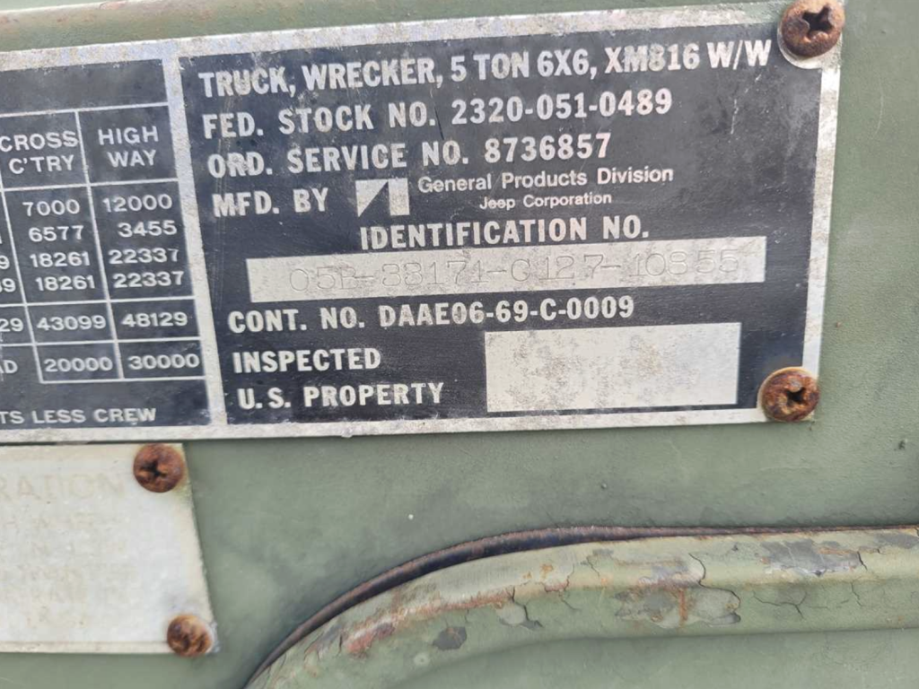 XM816 from Brick's inventory. (Photo: Township of Brick)
